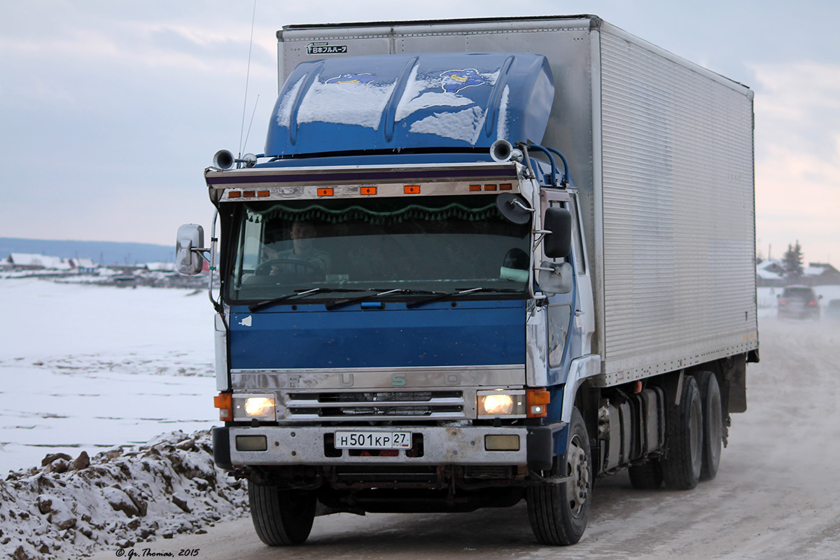 Хабаровский край, № Н 501 КР 27 — Mitsubishi Fuso The Great