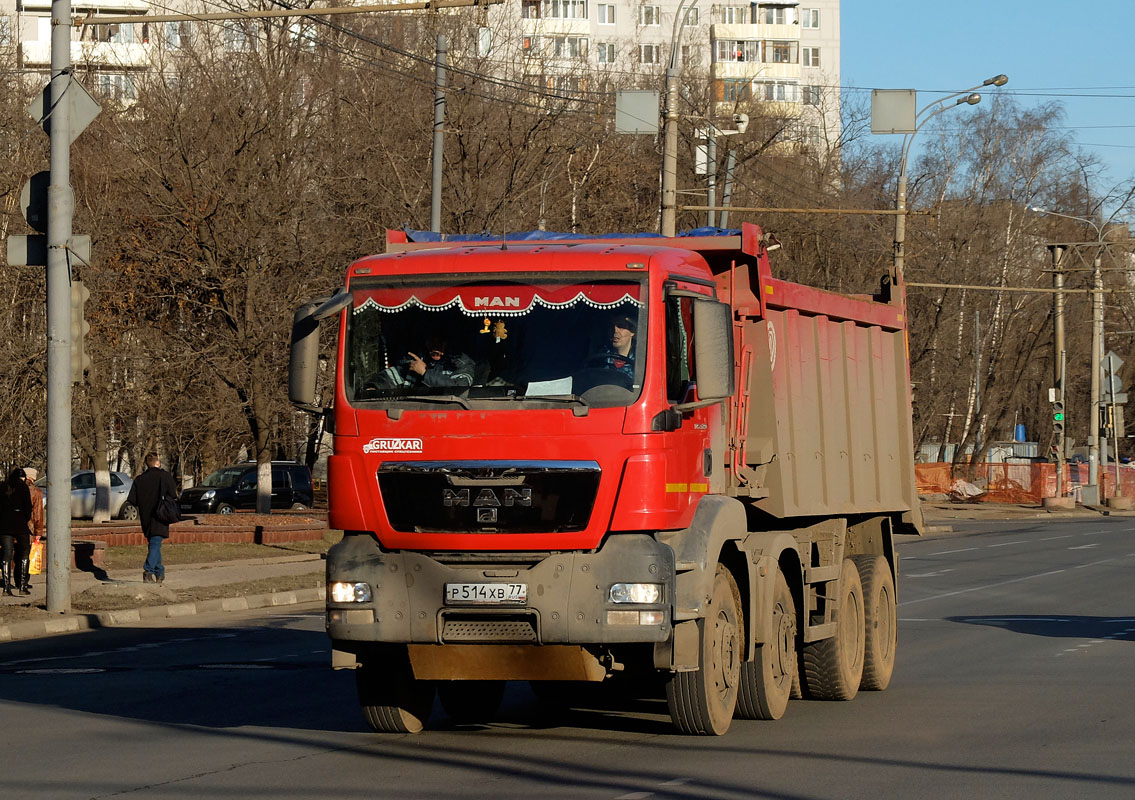 Москва, № Р 514 ХВ 77 — MAN TGS ('2007) 41.390