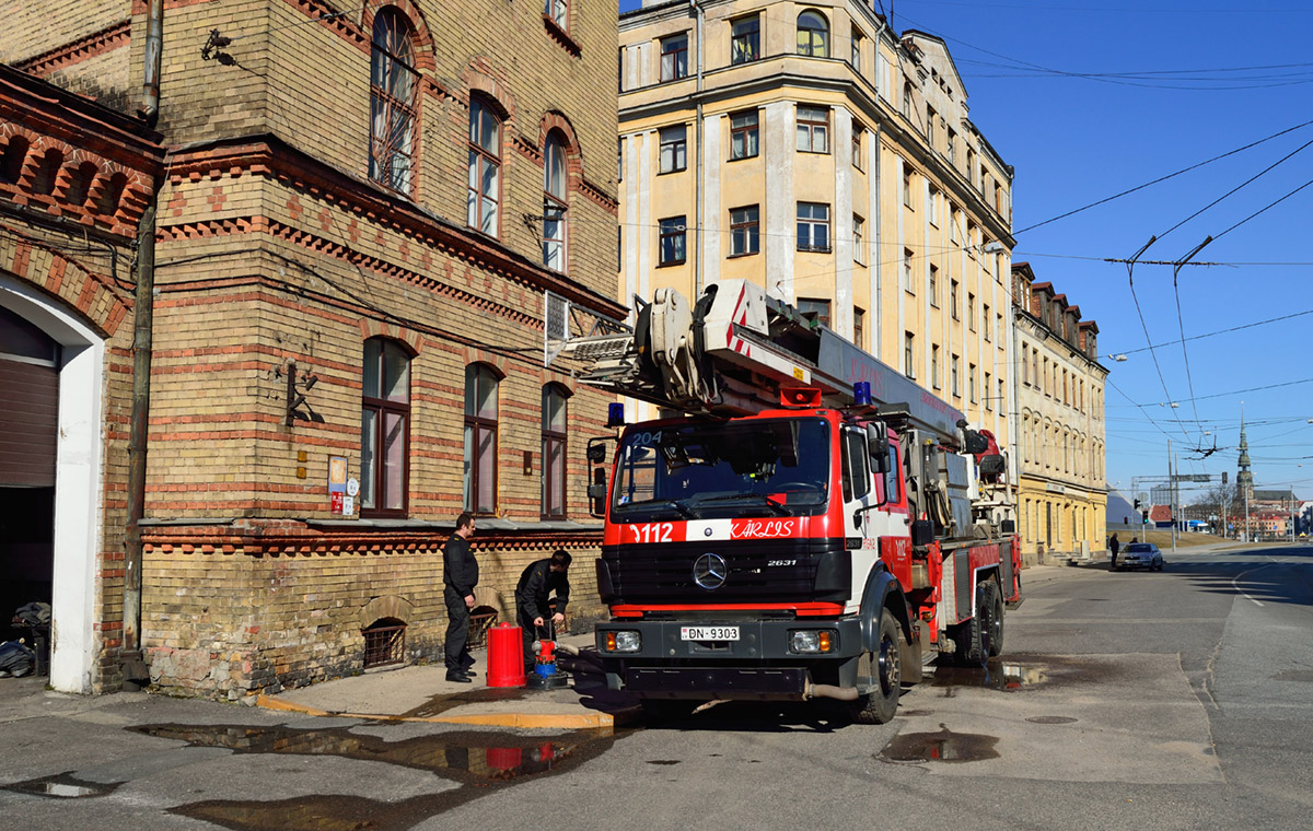 Латвия, № 204 — Mercedes-Benz SK 2631