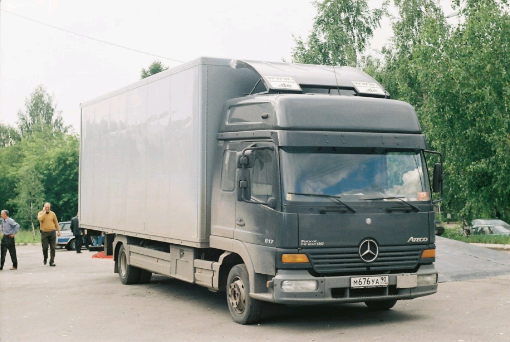 Московская область, № М 676 УА 90 — Mercedes-Benz Atego 817