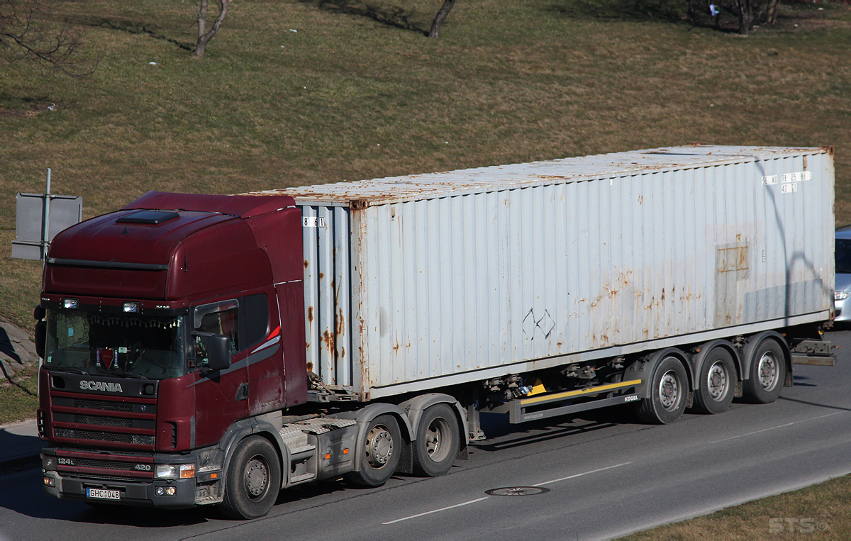 Литва, № GHC 048 — Scania ('1996) R124L