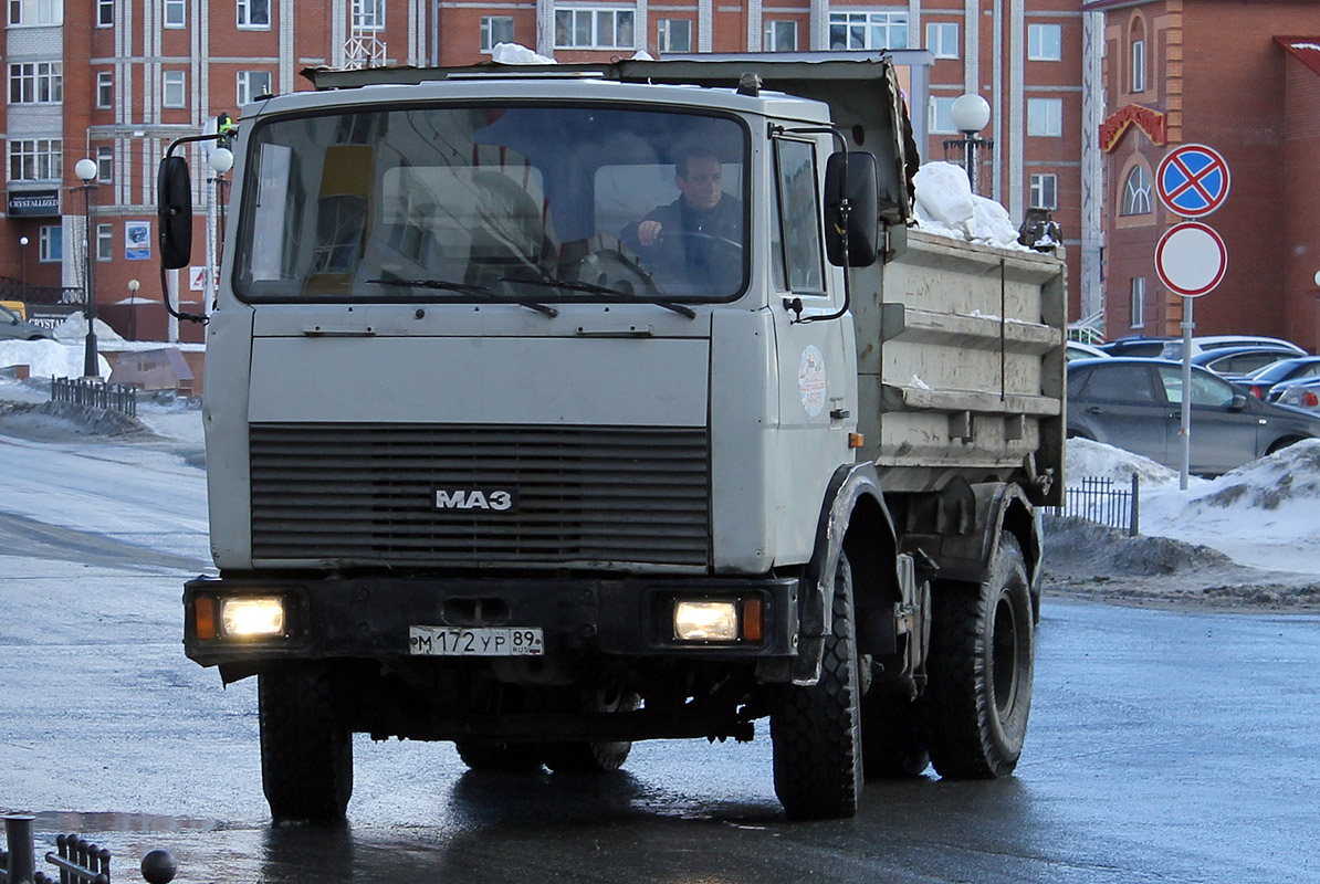 Ямало-Ненецкий автоном.округ, № М 172 УР 89 — МАЗ-555102