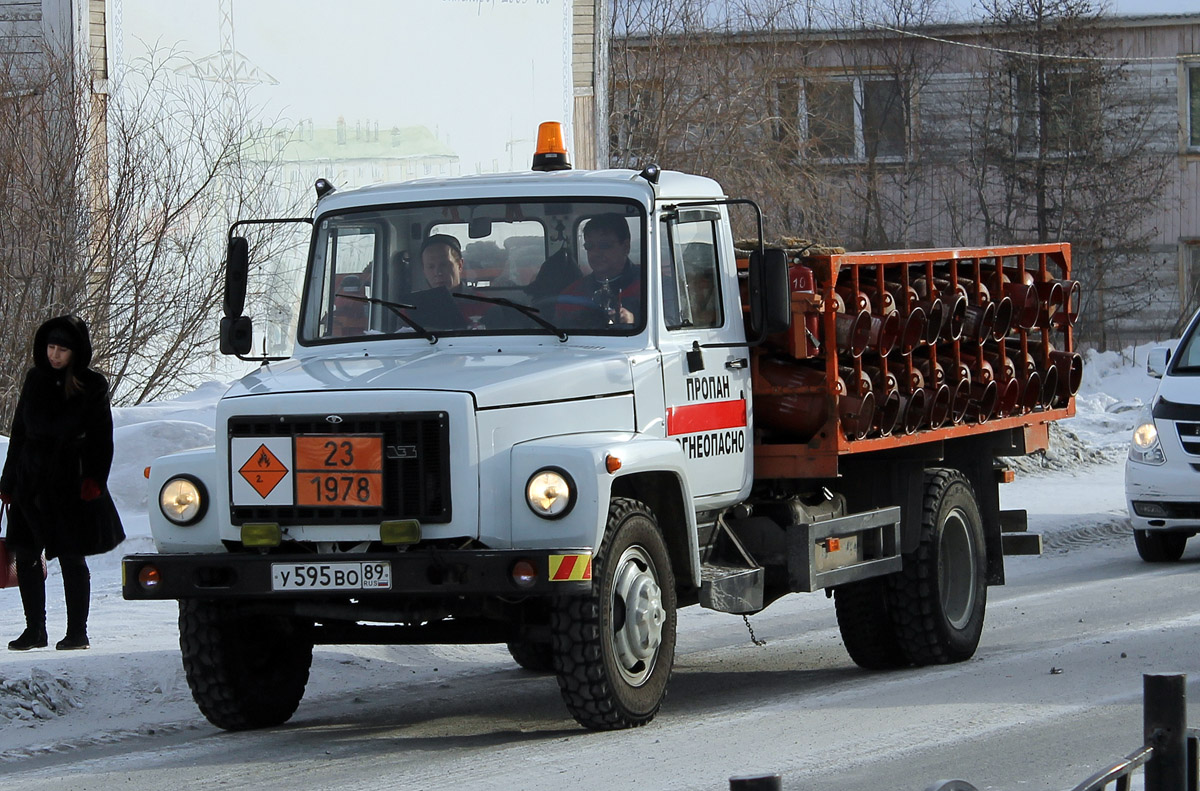 Ямало-Ненецкий автоном.округ, № У 595 ВО 89 — ГАЗ-3309