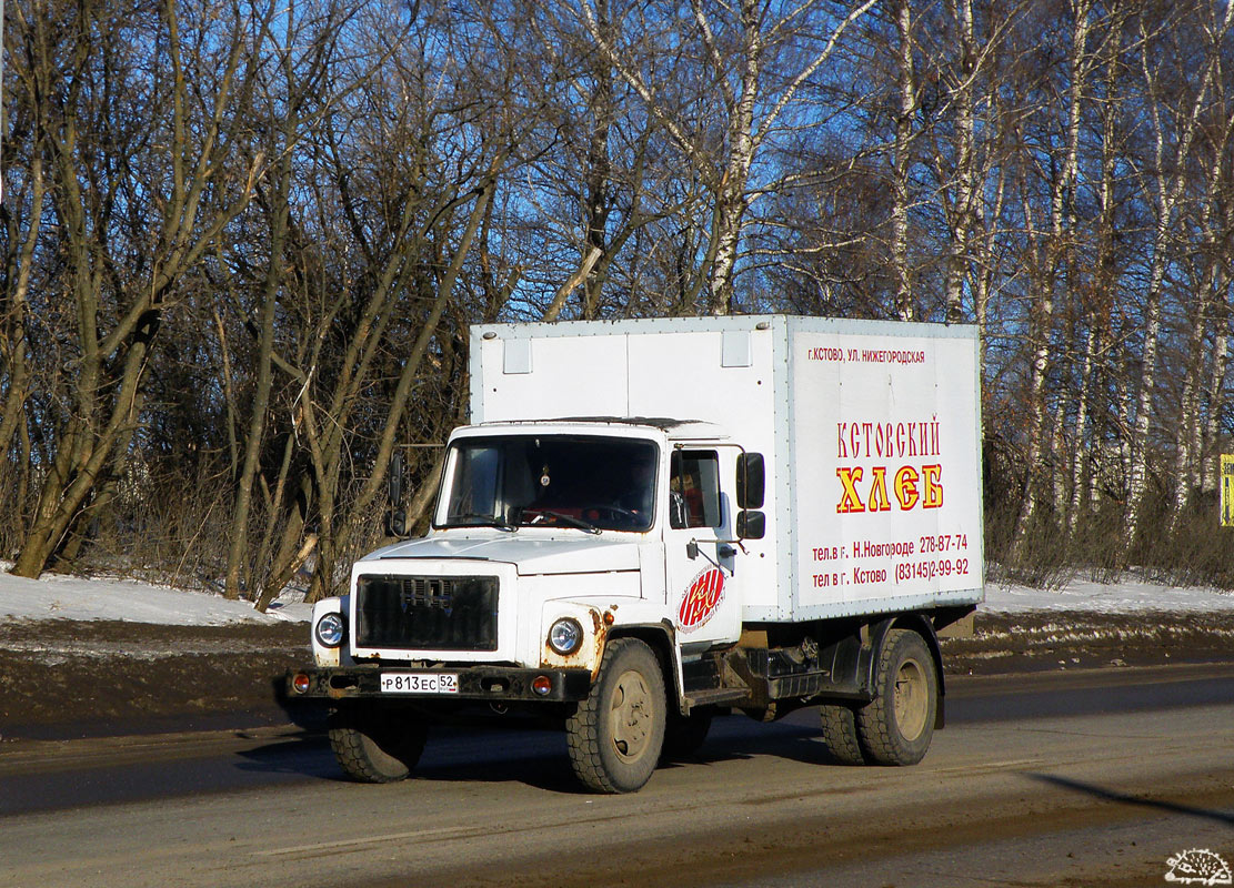 Нижегородская область, № Р 813 ЕС 52 — ГАЗ-3307