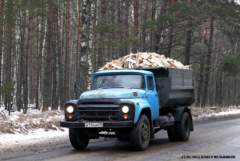 Брянская область, № В 114 НМ 32 — ЗИЛ-495710