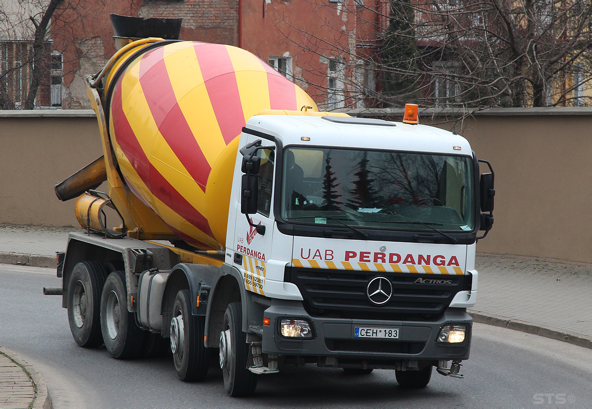 Литва, № CEH 183 — Mercedes-Benz Actros ('2003) 4141