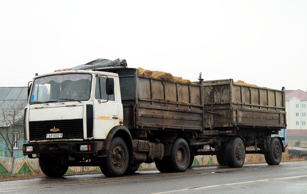 Минская область, № АВ 6002-5 — МАЗ-5551 (общая модель)