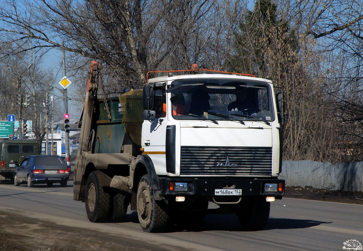 Нижегородская область, № М 168 ВК 152 — МАЗ-5551A2