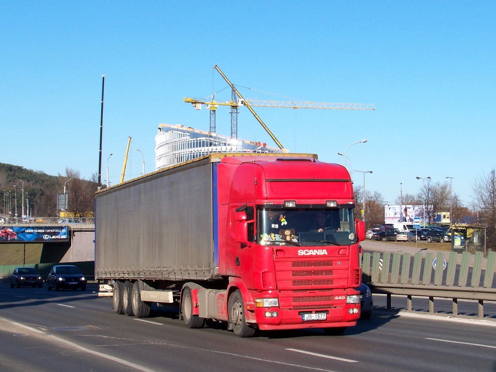 Латвия, № JS-1577 — Scania ('1996) R124L