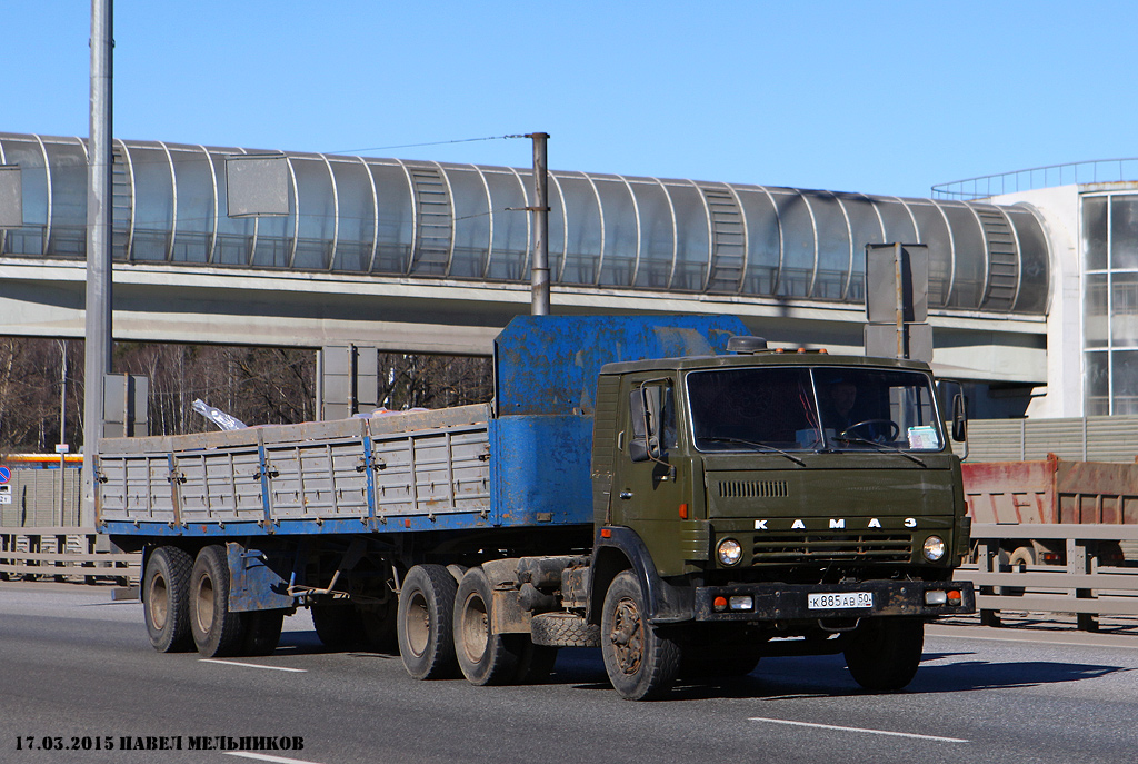 Московская область, № К 885 АВ 50 — КамАЗ-5410