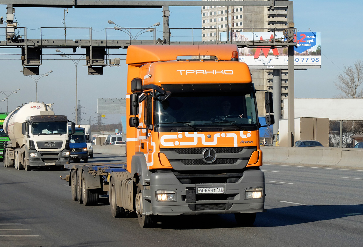 Санкт-Петербург, № В 084 НТ 178 — Mercedes-Benz Axor 1835 [Z9M]