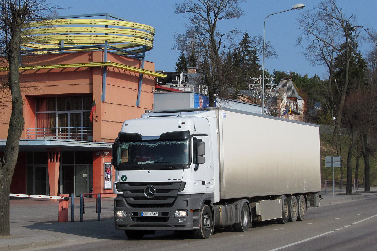 Литва, № GNC 645 — Mercedes-Benz Actros ('2009) 1844