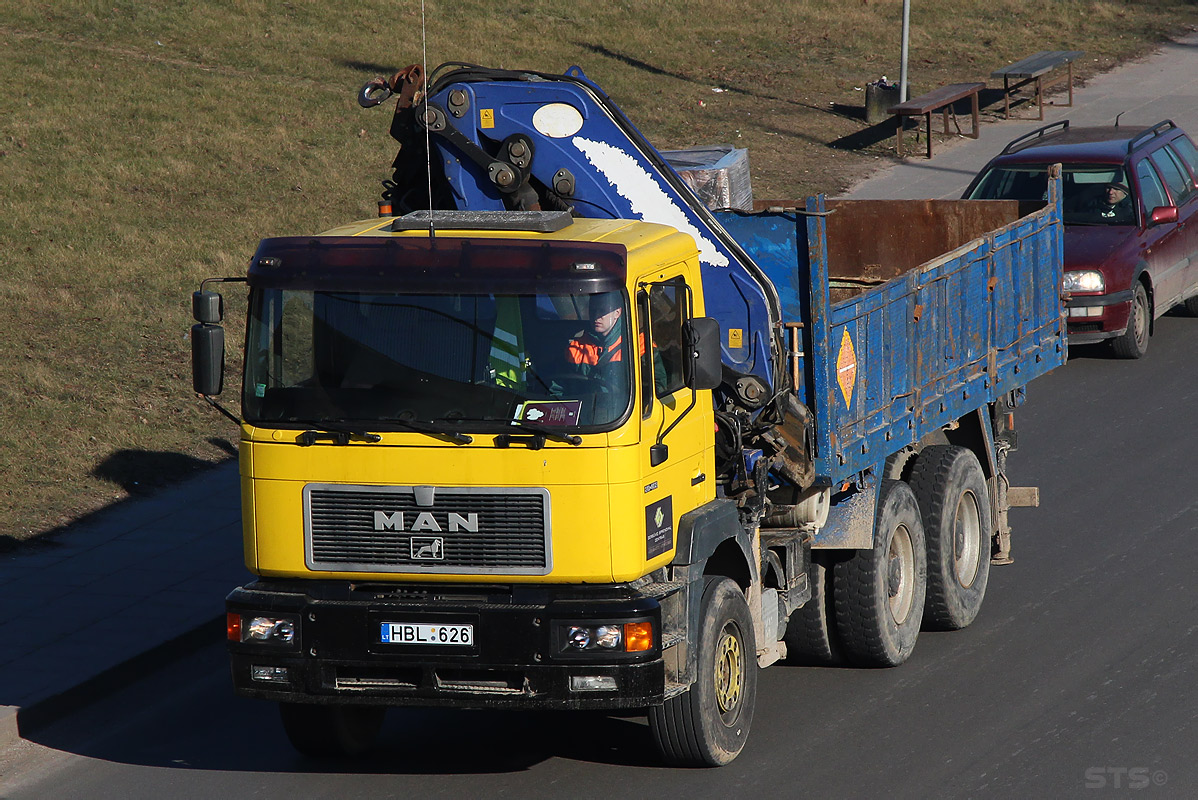 Литва, № HBL 626 — MAN F2000 (общая модель)