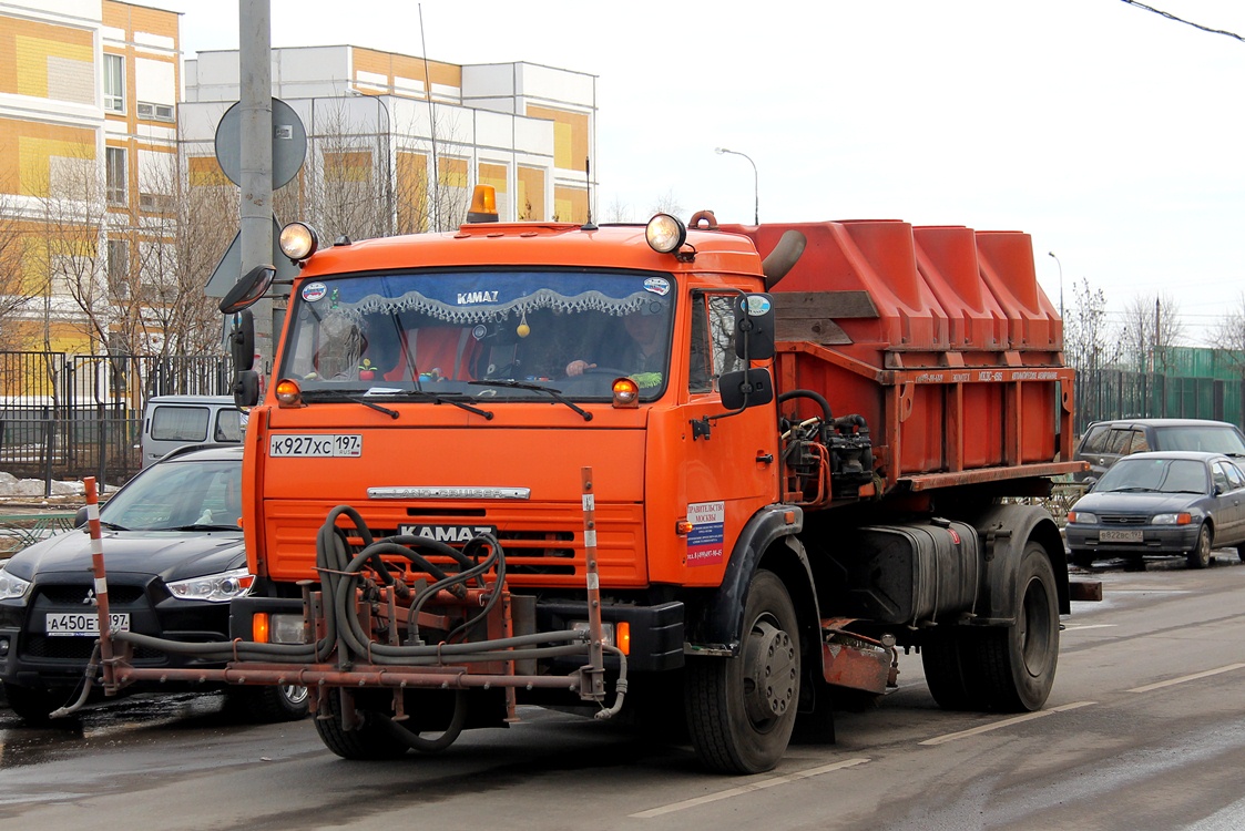 Москва, № К 927 ХС 197 — КамАЗ-43253-A3