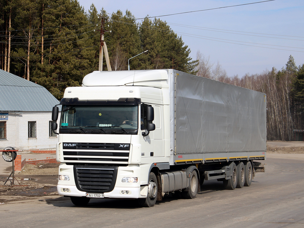 Брестская область, № АІ 1702-1 — DAF XF105 FT