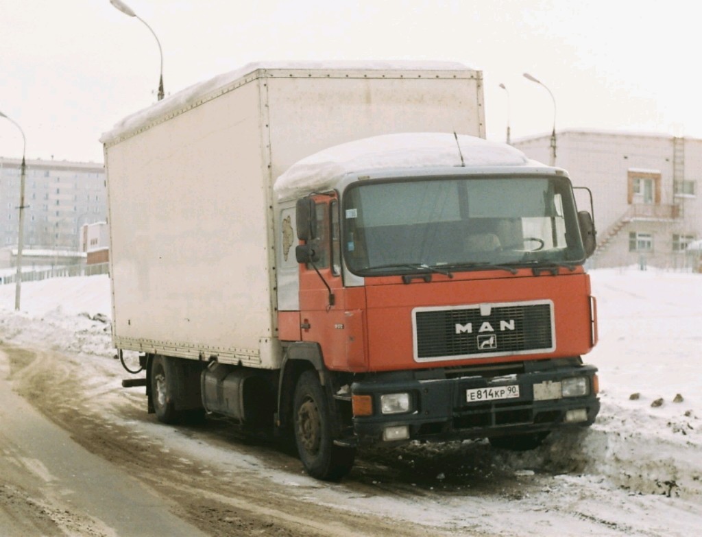 Московская область, № Е 814 КР 90 — MAN F90 (общая модель)