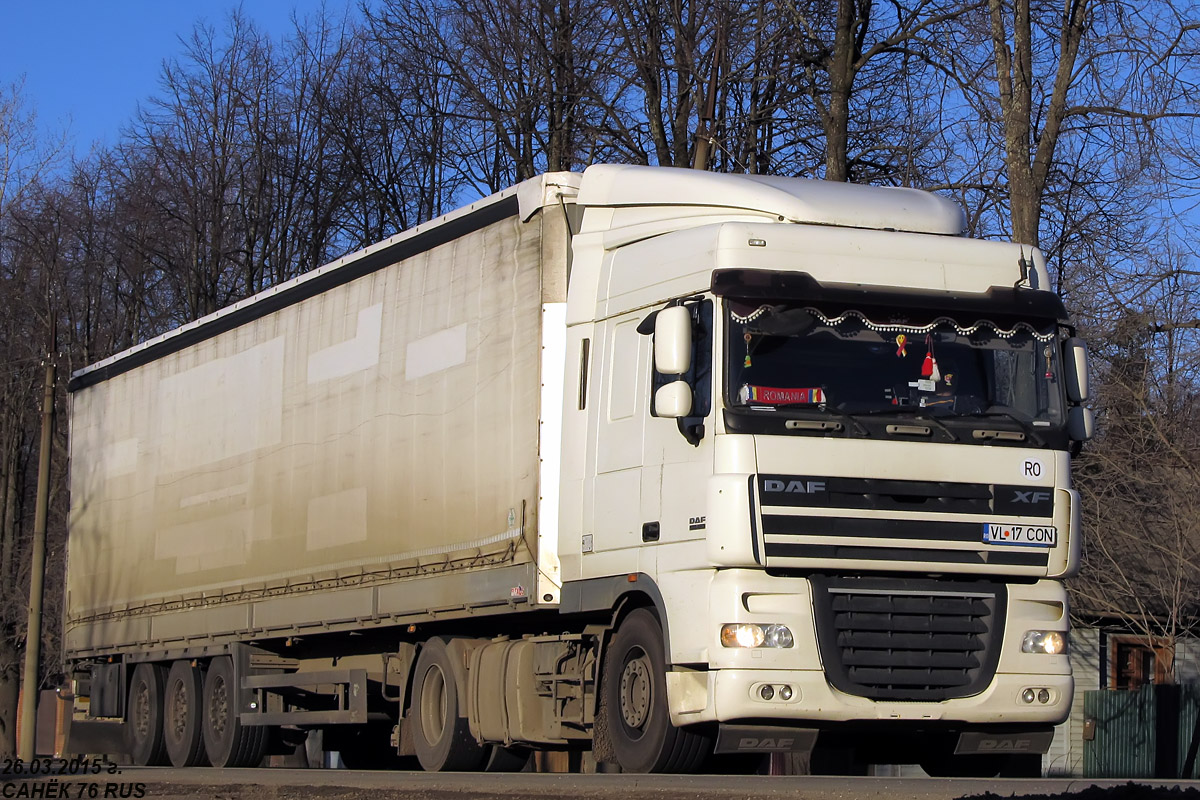 Румыния, № VL 17 CON — DAF XF105 FT