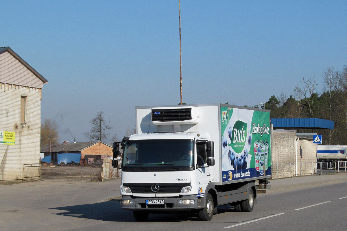 Литва, № EDV 649 — Mercedes-Benz Atego 916