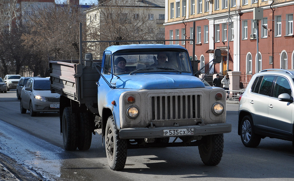 Омская область, № Р 535 СХ 55 — ГАЗ-53-02