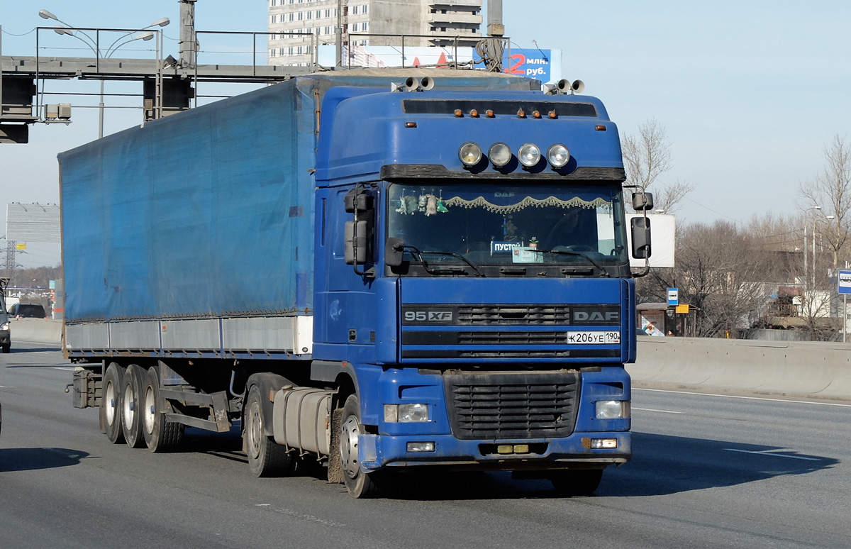 Московская область, № К 206 УЕ 190 — DAF 95XF FT