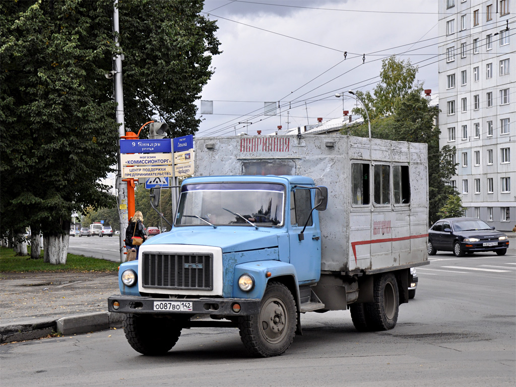 Кемеровская область, № О 087 ВО 142 — ГАЗ-3307