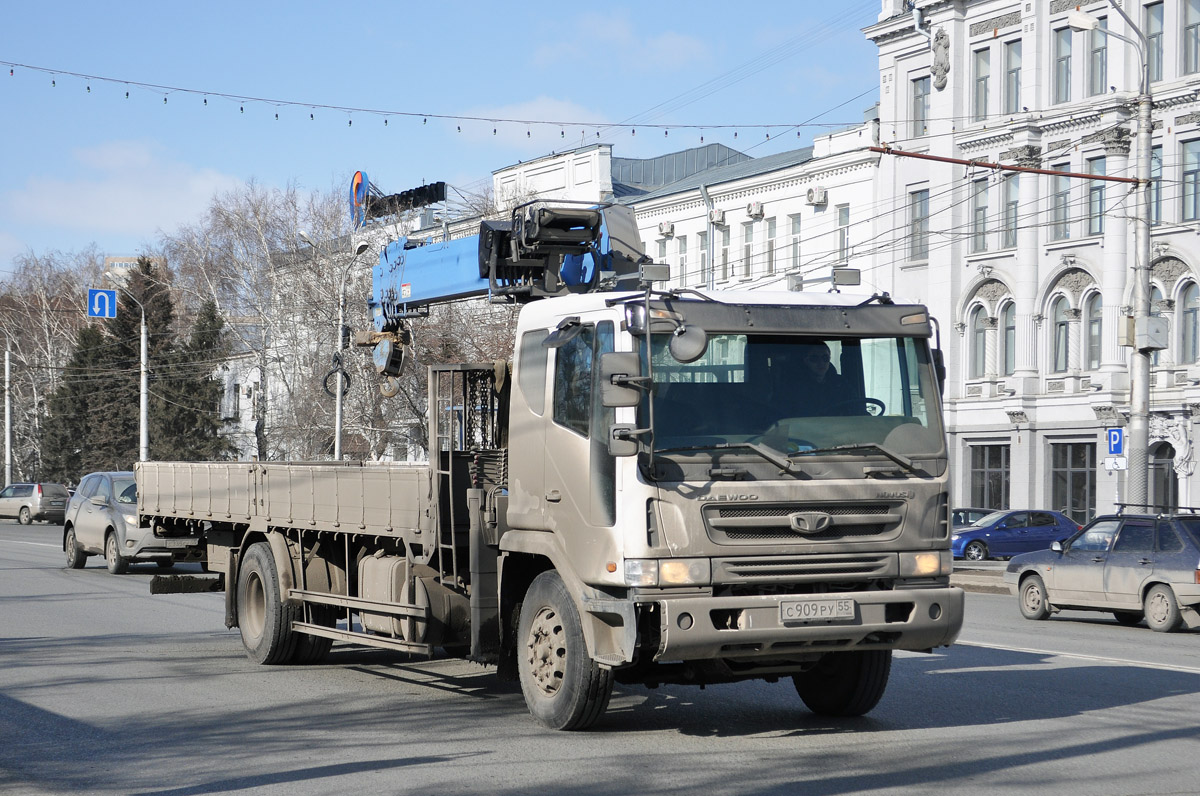 Омская область, № С 909 РУ 55 — Daewoo Novus