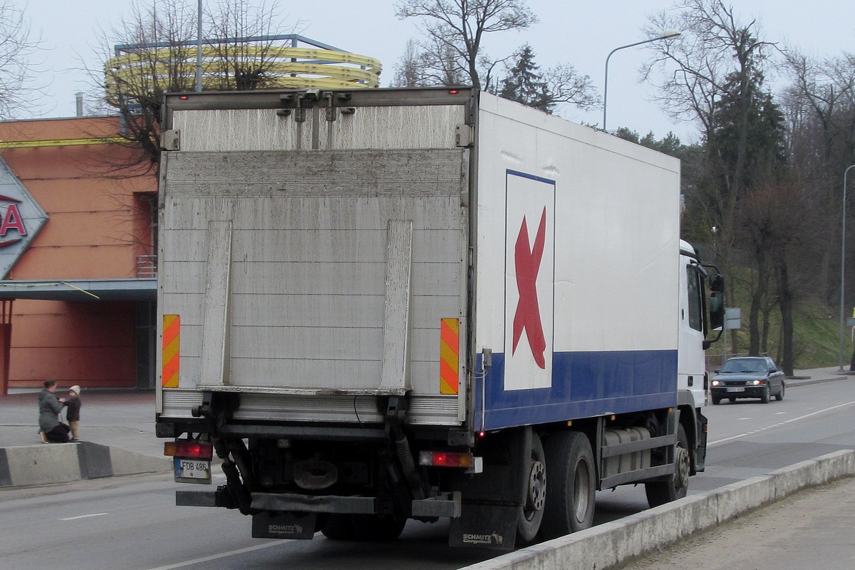 Литва, № FDB 486 — Mercedes-Benz Actros ('2003) 2541