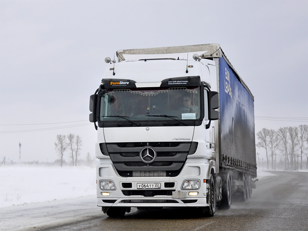 Алтайский край, № У 064 ТТ 22 — Mercedes-Benz Actros ('2009) 1844