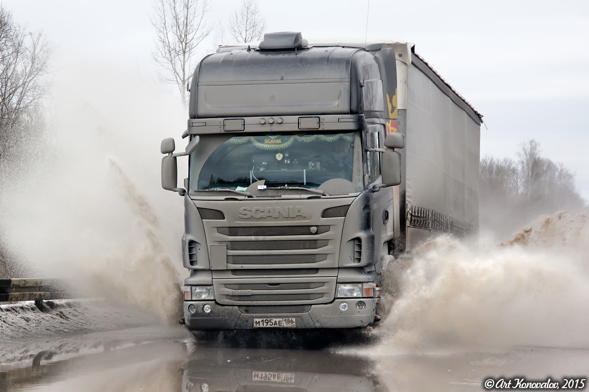 Ханты-Мансийский автоном.округ, № М 195 АЕ 186 — Scania ('2009) R420