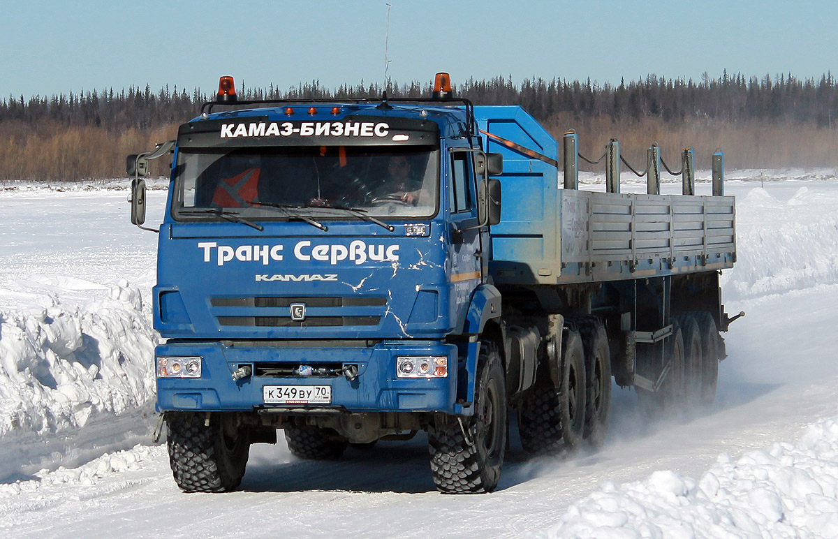 Томская область, № К 349 ВУ 70 — КамАЗ-44108-RF [44108F-R]