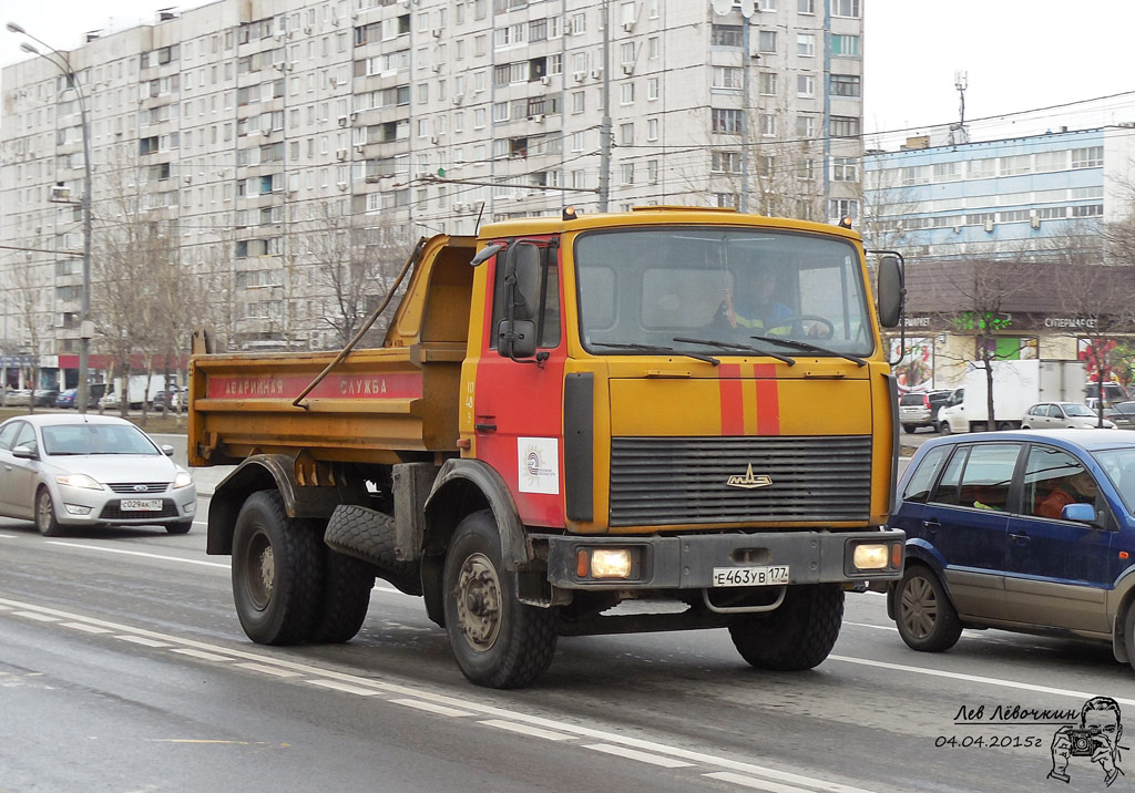 Москва, № Е 463 УВ 177 — МАЗ-555102