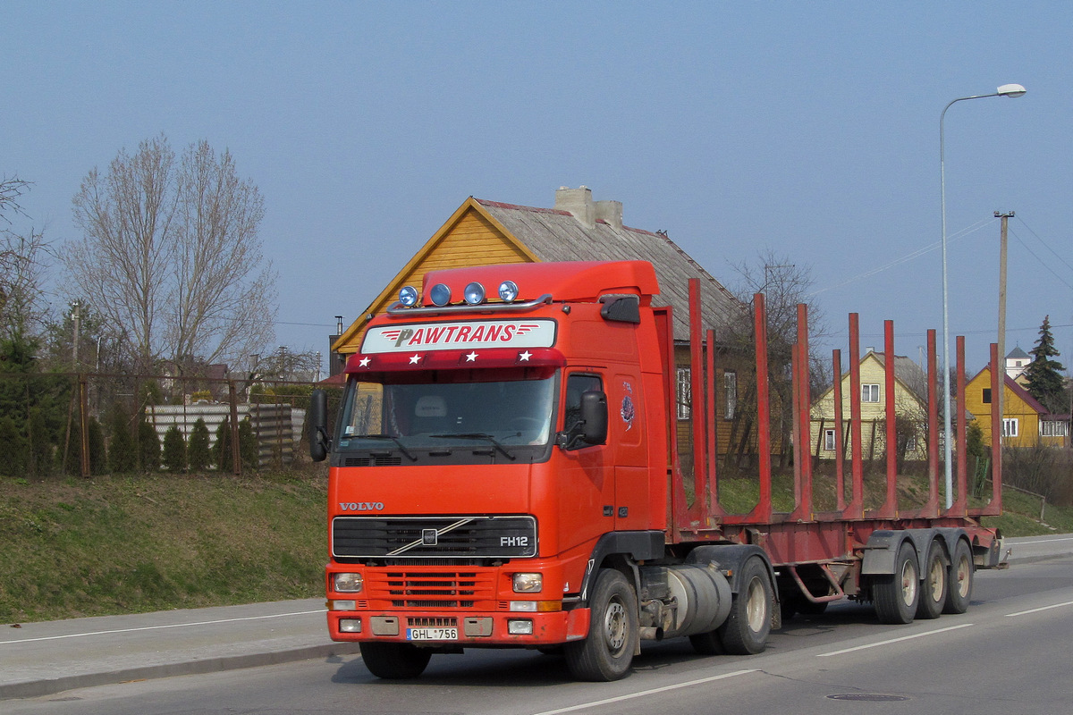 Литва, № GHL 756 — Volvo ('1993) FH12.420