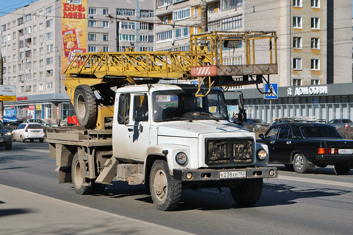 Нижегородская область, № К 238 ХВ 152 — ГАЗ-3309