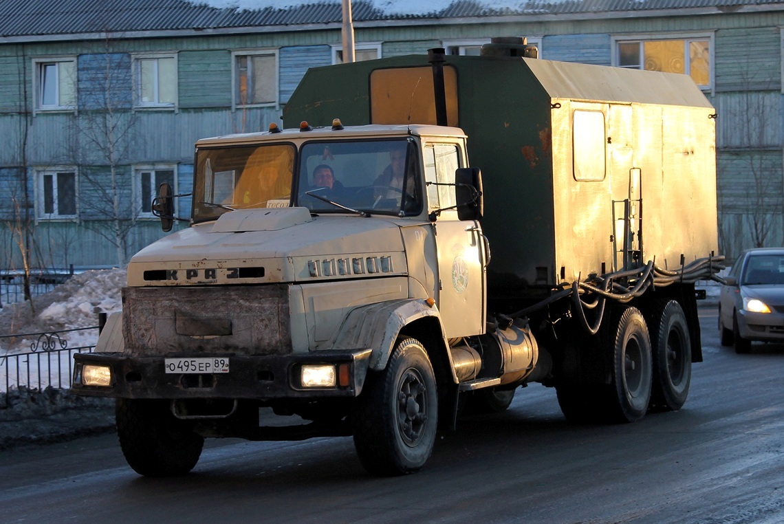 Ямало-Ненецкий автоном.округ, № О 495 ЕР 89 — КрАЗ-65101