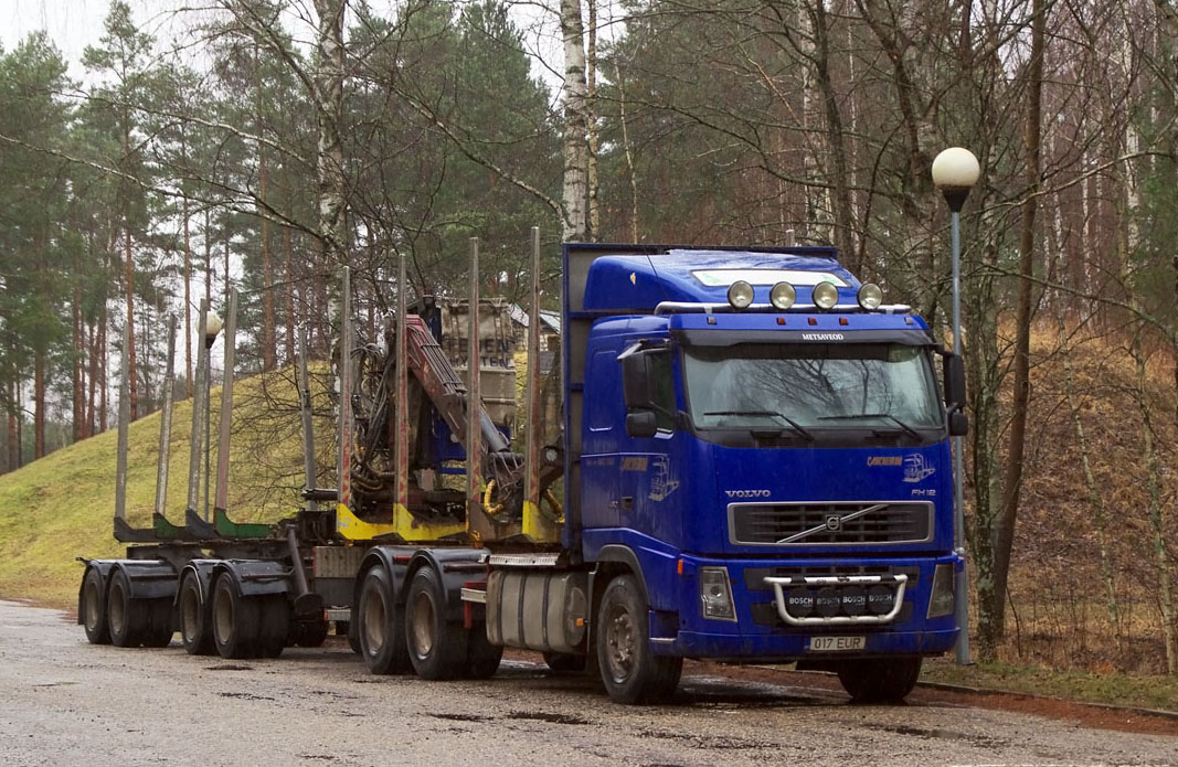 Эстония, № 017 EUR — Volvo ('2002) FH12.460