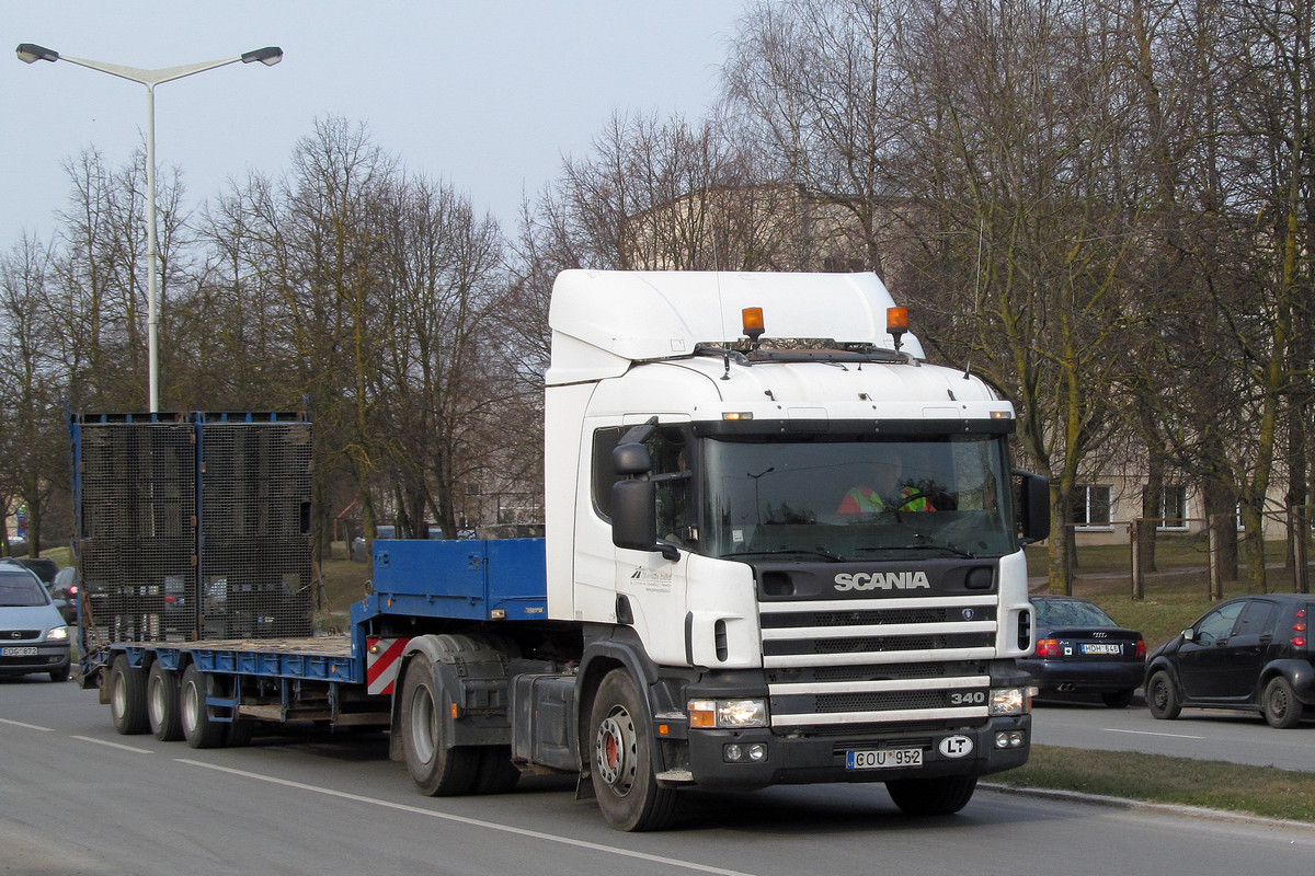 Литва, № COU 952 — Scania ('1996, общая модель)