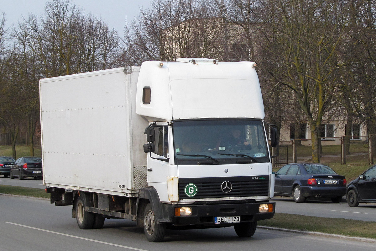 Литва, № BED 173 — Mercedes-Benz LK 814