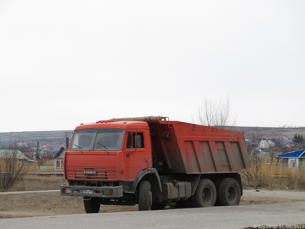 Волгоградская область, № А 870 ТН 134 — КамАЗ-65115 [651150]