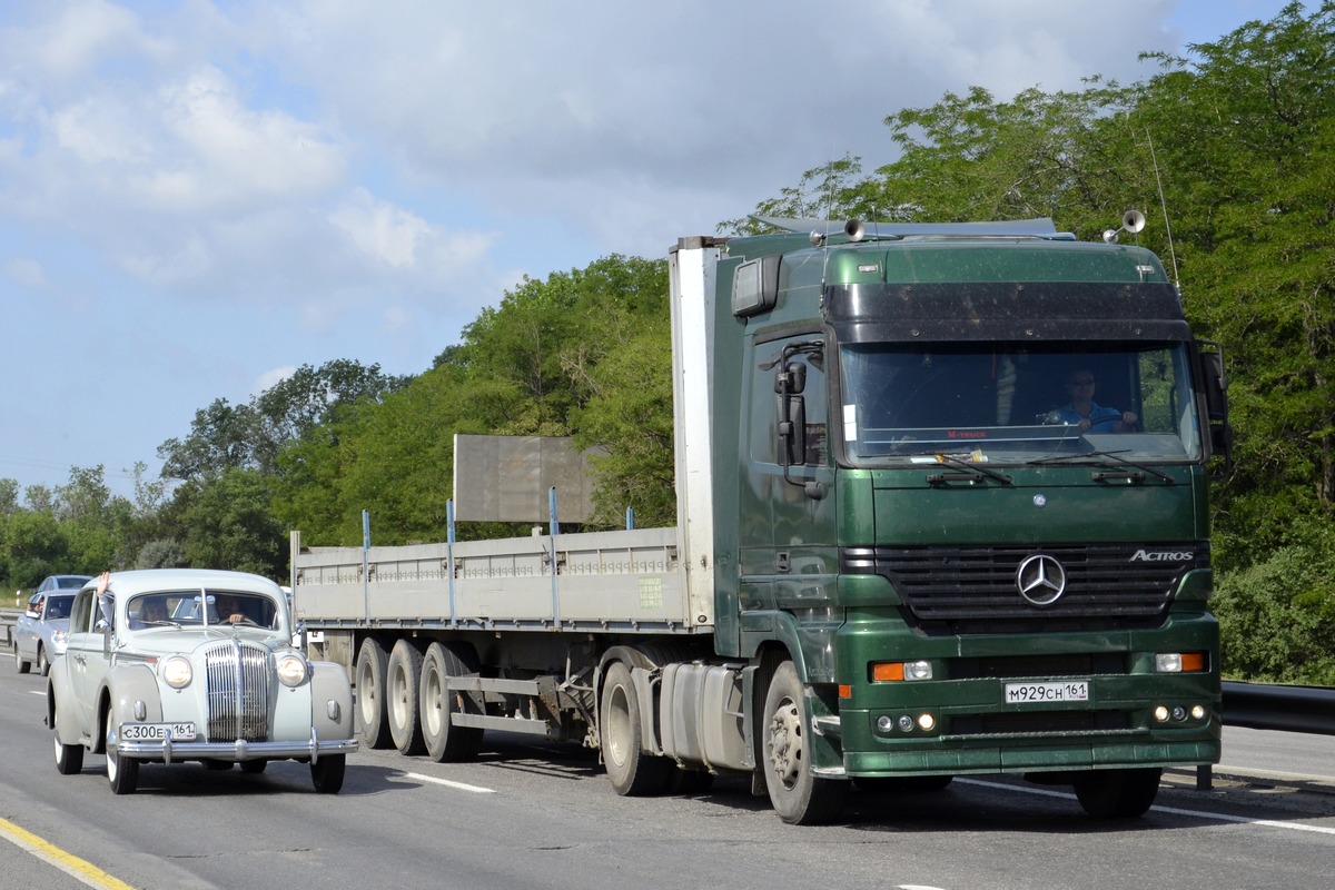 Ростовская область, № М 929 СН 161 — Mercedes-Benz Actros ('1997) 1843