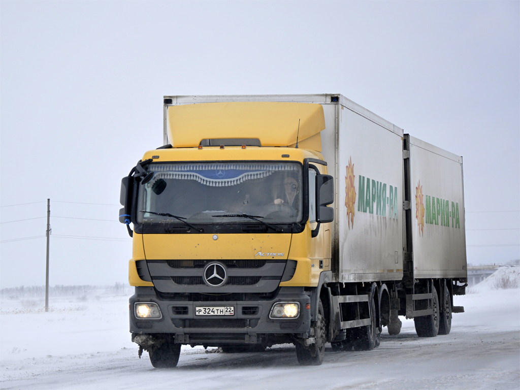 Алтайский край, № Р 324 ТН 22 — Mercedes-Benz Actros ('2009) 2541