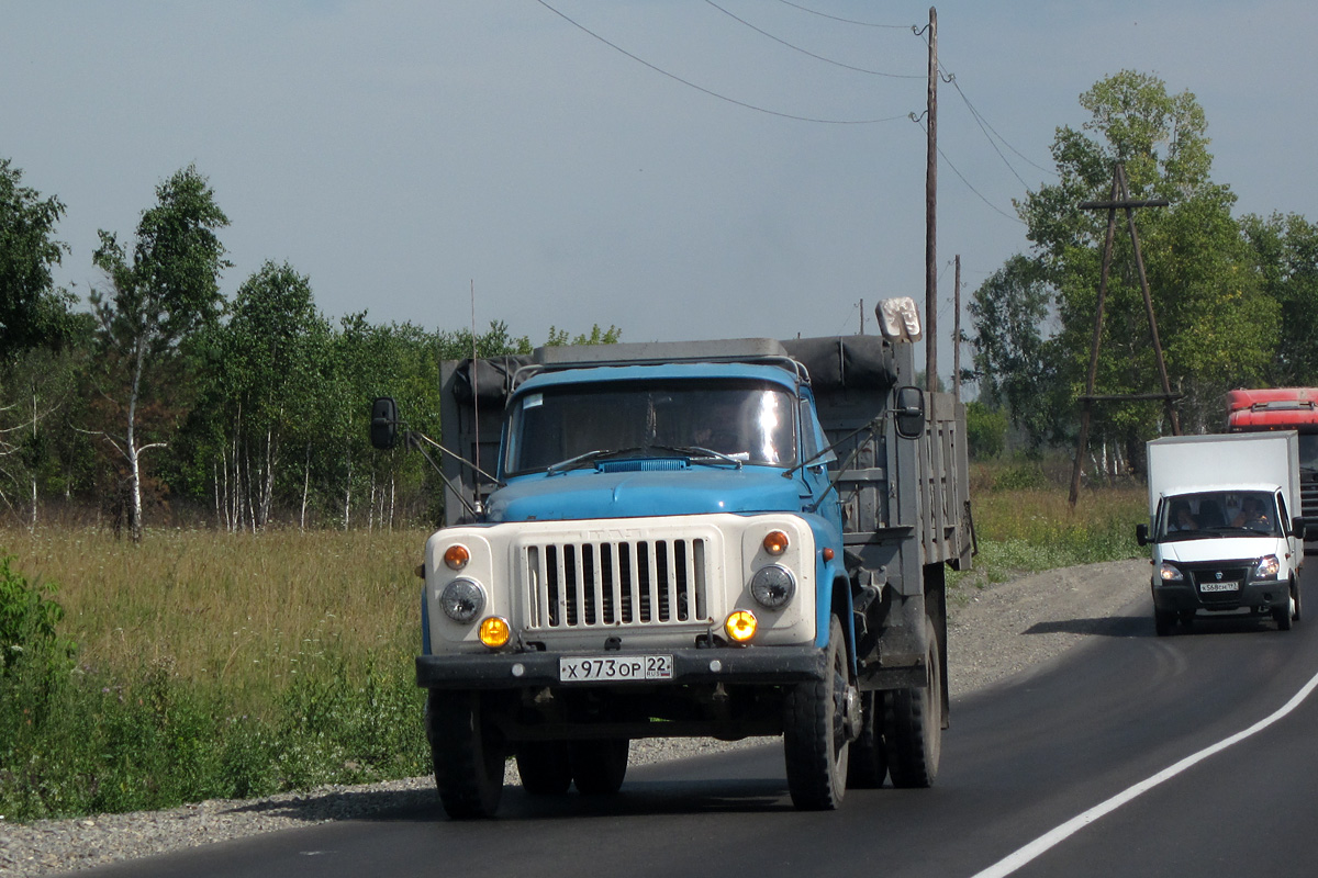 Алтайский край, № Х 973 ОР 22 — ГАЗ-53-02