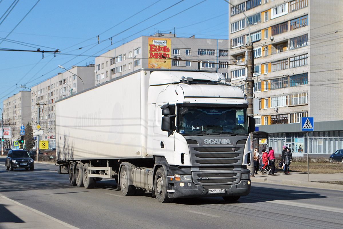 Ростовская область, № Х 616 РУ 161 — Scania ('2009) G420