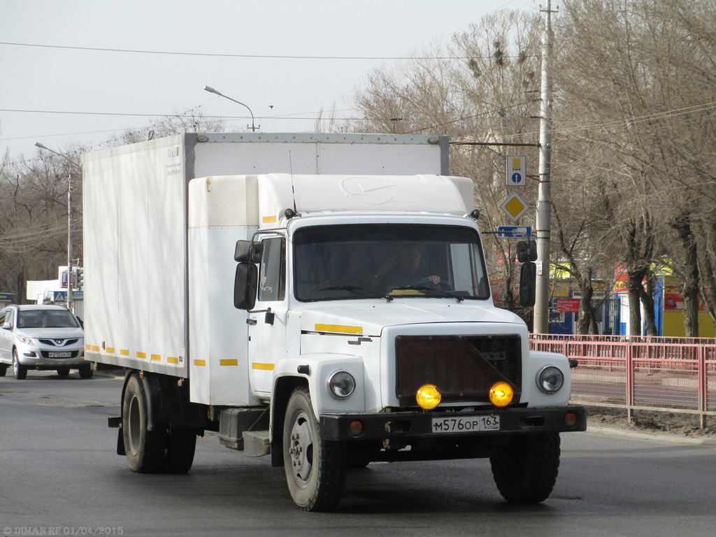 Самарская область, № М 576 ОР 163 — ГАЗ-3309