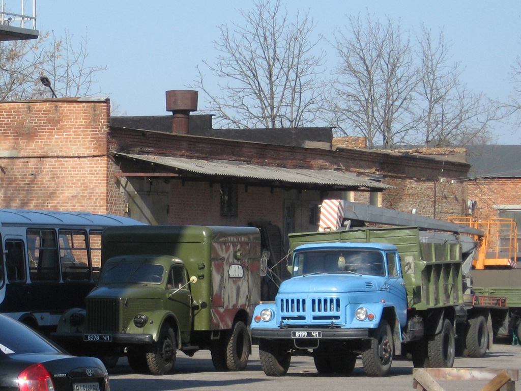 Полтавская область, № 8278 Ч1 — ГАЗ-51А; Полтавская область, № 8199 Ч1 — ЗИЛ-495810