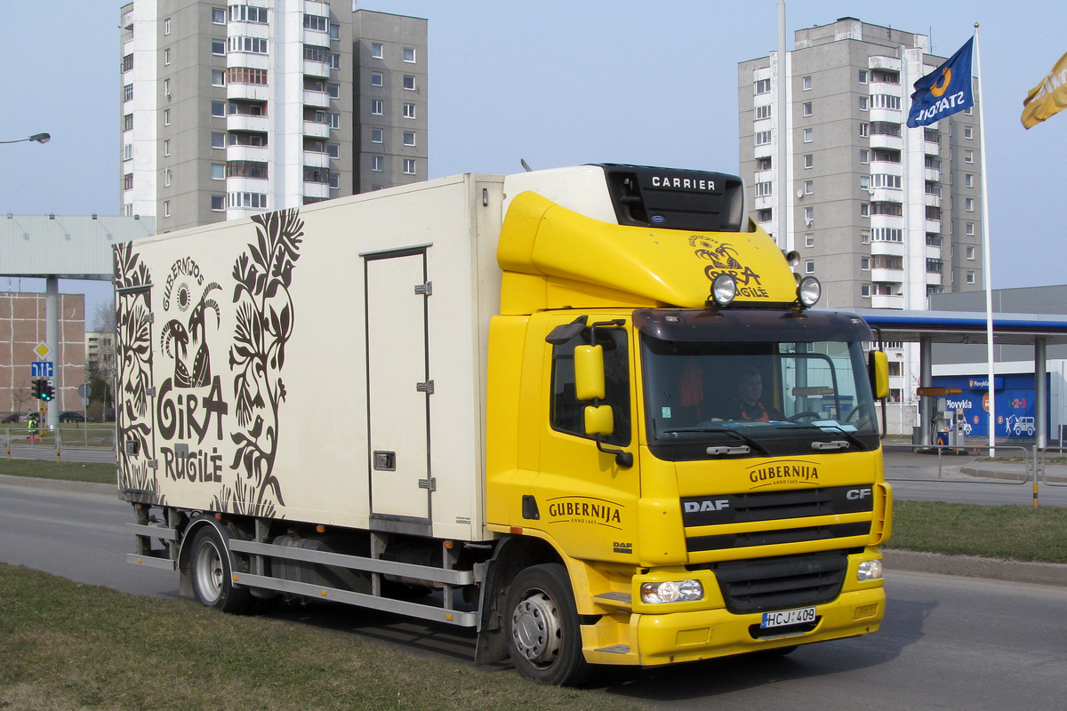 Литва, № HCJ 409 — DAF CF65 FA