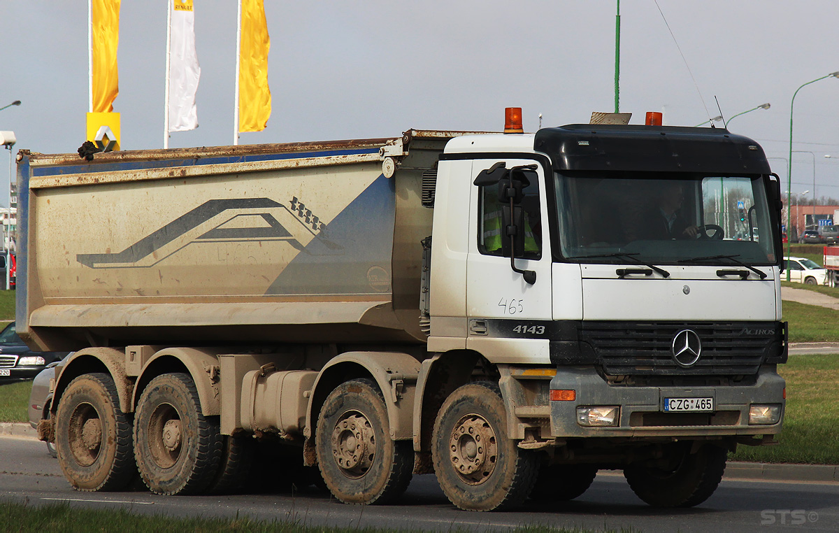 Литва, № CZG 465 — Mercedes-Benz Actros ('1997) 4143