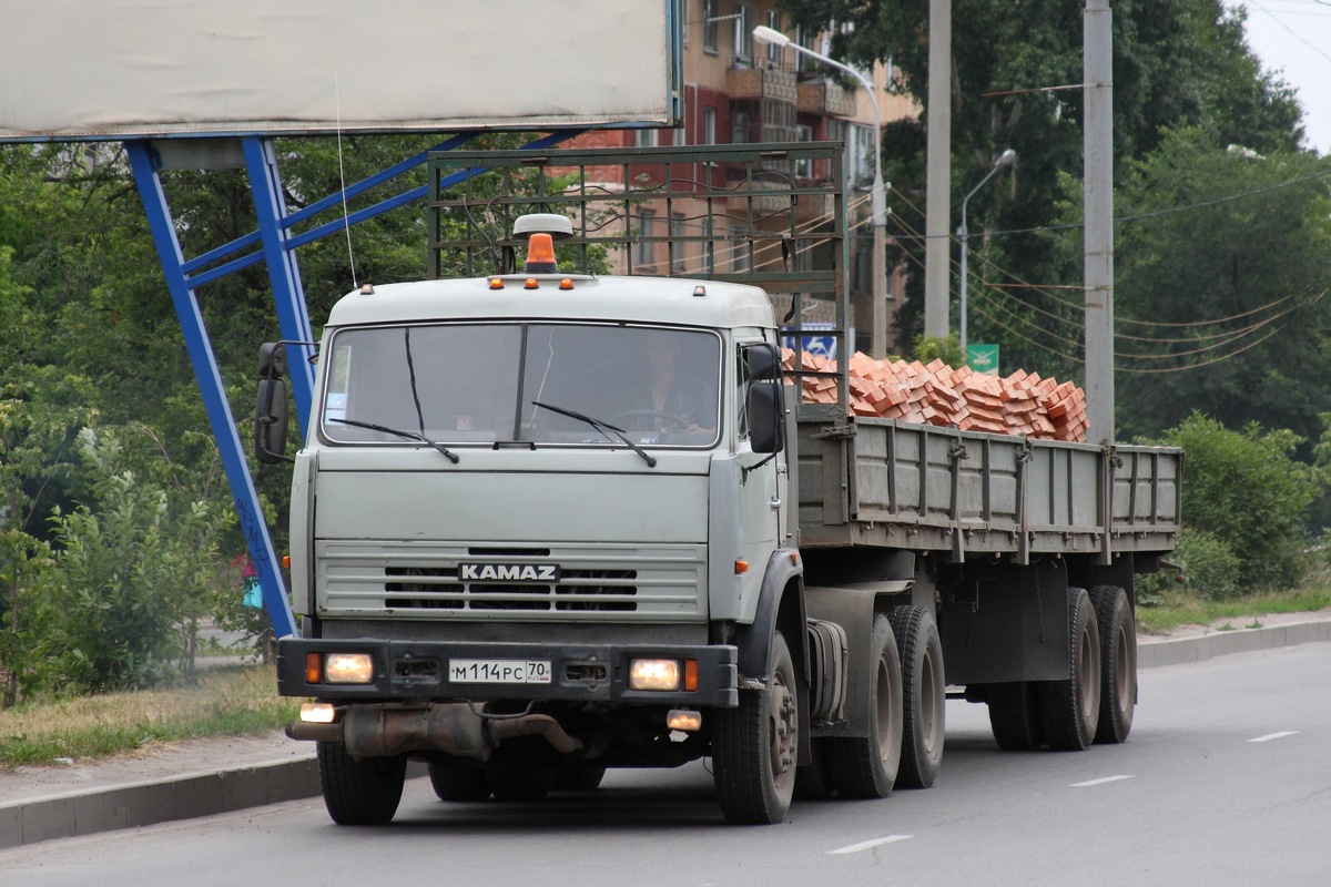 Томская область, № М 114 РС 70 — КамАЗ-54115-15 [54115R]