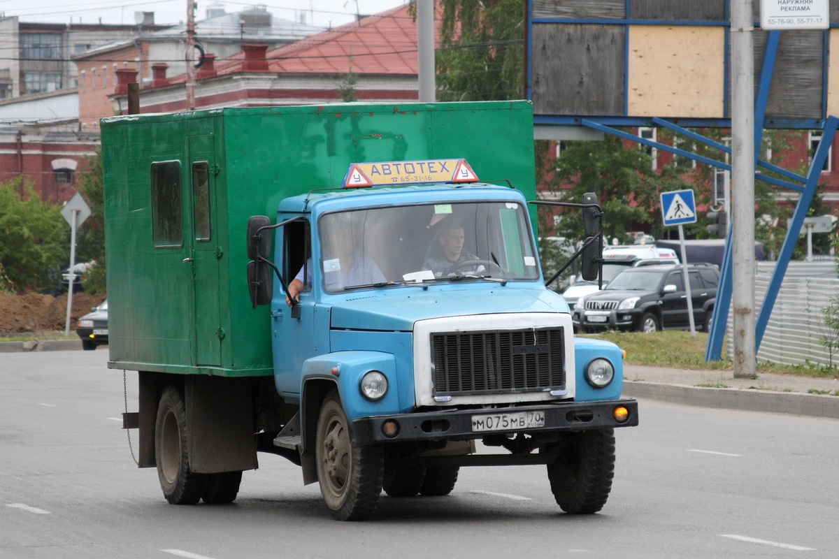 Томская область, № М 075 МВ 70 — ГАЗ-3307