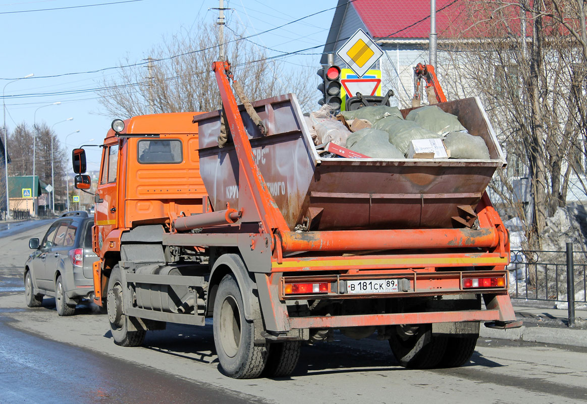 Ямало-Ненецкий автоном.округ, № В 181 СК 89 — КамАЗ-43253 (общая модель)