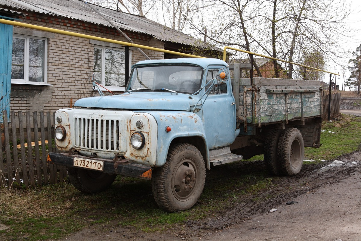 Томская область, № П 7321 ТО — ГАЗ-52-04